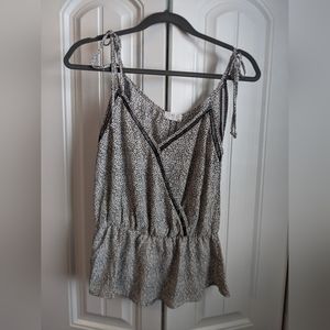 NWOT Sienna Sky peplum tank top